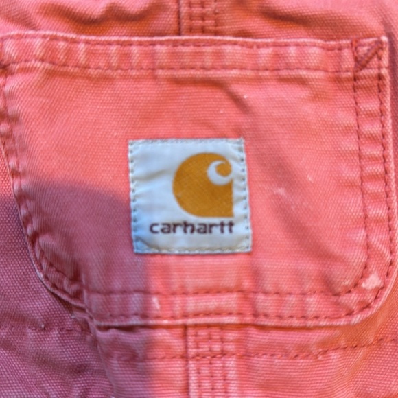 Carhartt- pink overalls size 2T - Picture 3 of 6